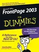 FRONTPAGE 2003 FOR DUMMIES