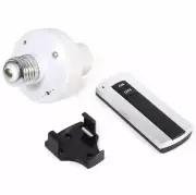 Durable E27 Screw Wireless Remote Control Light Lamp Bulb Holder Socket Switch