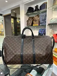 在飛比找Yahoo!奇摩拍賣優惠-【喬瑟夫二手名店】真品 LV keepall 55 M567