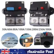 50A-300A AMP Circuit Breaker Fuse Reset 12-48V Auto Waterproof Security Car Boat