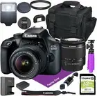 Canon EOS 4000D DSLR Camera w/Canon EF-S 18-55mm F/3.5-5.6 III Zoom Lens +...