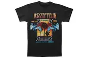 Led Zeppelin Unisex Adult Inglewood T-Shirt (Black) - UTRO946