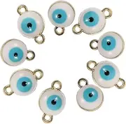 [LALAFINA] Evil Eye Hanging Charms Necklace Pendants Jewelry Making Pendants Decorative Diy Jewelry