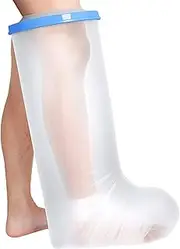 Cast Covers for Shower Leg Adult, Leg Cast Cover for Showering, Waterproof Cast Cover Leg Adult, Cast Protector for Shower Leg Adult, Shower Boots for Foot After Surgery, Shower Bag for Leg Cast