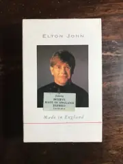 ELTON JOHN: Made in England Cassette with Dust Jacket