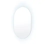 LED Wall Mirror Oval Anti-Fog Bathroom 50x75cm