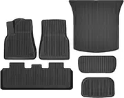 Floor Mats Car Accessories Compatible for New Model Y Juniper 2025(6pcs)