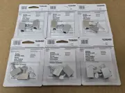 LOT OF 6 Gate House 2 Piece Sliding Window Lock Aluminum #0286480 ( 12 ) LOCKS