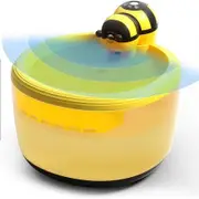 Honeybee Wireless Cat Water Fountain, USB Recharegeable Water Fountain Battery Operated 2.2L