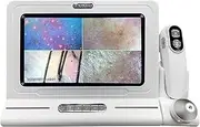 SUZLAZYR Skin Diagnosis Hair Analyzer - 11 Inches HD LCD Screen Skin Analysis Machine Skin Detector with Four-Picture Comparison & Video Recording for Home Spa Salon Use