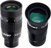 Telescope Eyepiece 40Mm 1.25 Inch Plossl Telescope Lens Bundle with SV135 Zoom E