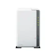 Synology DiskStation DS223j NAS Server, RTD1619B, 1GB Memory, 44TB HDD Storage