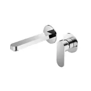 Nero Ecco Wall Basin/Bath Mixer (Separate Back Plate) Trim Kits Only Chrome NR301310BTCH