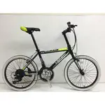 USMAY 20''MINI PRO 21速小徑車(黑色)【台中-大明自行車】