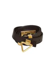 triangle buckle belt 80,70,75 Black