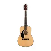 Fender CC-60S Concert Left-Handed Acoustic Guitar, Walnut FB, Natural