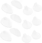 6Pairs Non Slip Forefoot Cushions for Sandals Grip Pads for Comfortable Walking Lightweight Inserts for Foot Support for Everyday Use