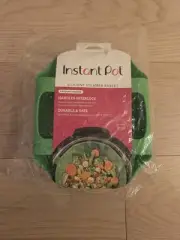 Instant Pot Silicone Steamer Basket 6 & 8 Quart Compatible Green BPA Free
