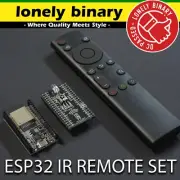 Lonely Binary Infrared IR Remote Set ESP32 128Mbit Shield work with Arduino IDE