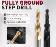 HSS Cobalt Containing Two-Stage Step Drill Bit 90/180 Degree M3 M4 M5 M6 M8 M10
