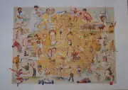 AUSTRALIAN "CHAMPIONS" LIMITED EDITION HALL OF FAME POSTER SIGNED BY THE ARTIST