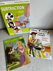 Disney Learning Materials Subtraction Time & Money Reading Elementary Homeschool