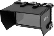 Nitze JT-S03B Cage Kit with PU Sunhood for SmallHD Indie 5 / Cine 5 Recording Monitor