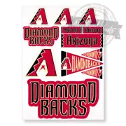 Arizona Diamondbacks MLB Baseball A4 Printed Vinyl Decal Sticker High Quality