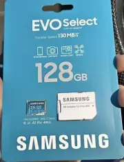 5 SAMSUNG EVO 128GB MicroSD Micro Flash Memory Card W/ SD Adapter