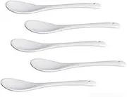 Roarrter Set of 5 Ceramic Spoon Teaspoon Spoon Jam Honey