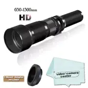 650-1300mm Tele Lens for Canon EOS 60Da 1000D 650D 600D 550D 500D 450D 400D 350D