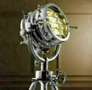 Master Searchlight Big Spotlight with Tripod Nautical Floor Lamp X-Large