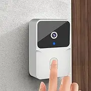 Wireless Video Door Phone with Doorbell, 4.3 Inch Color Screen, Video Intercom, One-Click Photo and Video Function, 14 Languages