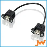 Alogic 15cm USB2.0 Wall Plate Mech - Female to Female