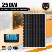 MOBI 250W Solar Panel Mono Cell With 20A 12V 24V PWM Regulator Dual USB