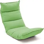 SOGA Foldable Tatami Floor Sofa Bed Meditation Lounge Chair Recliner Lazy Couch Green