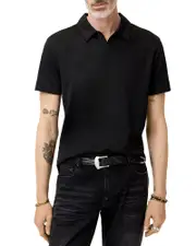 John Varvatos Hague Jacquard Polo