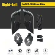For 2016-2018 Nissan Altima Bumper Driving Fog Light + Black Cove W/Bezel+Switch (for: Nissan)