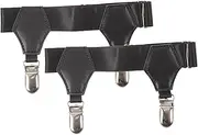 [NUSITOU] 2pcs Men Sock Keeper Men Sock Stay Sock Clip Adjustable Sock Clamp Non-Slip Garter Strap Sock Clamp for Sock Non-Slip Sock Stay Garter Clip Unisex Sock Keeper Women Sock Clamp