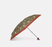 Coach X Peanuts Uv Protection Mini Umbrella In Signature Snoopy Woodstock Print