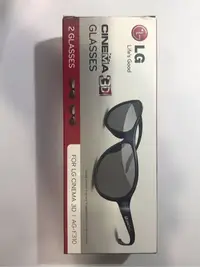 在飛比找Yahoo!奇摩拍賣優惠-LG 偏光式3D眼鏡 AG-F310 (2 GLASSES)