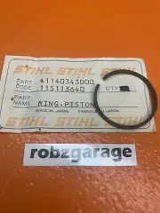 NEW OEM STIHL PISTON RING 4114-034-3000 FS60 FS61 FS65 HS60 HS61 BG60 BG61 —B57