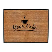 Your Cafe - Funny Novelty Doormat Man Cave Floor mat