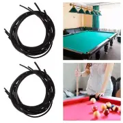 6x Rubber Bumpers Snooker Pool Table Accessories Billiard Pool Table Bumpers