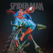 1/4 57cm Spiiderman 3D print figure Model Kit Unpainted Unassembled GK