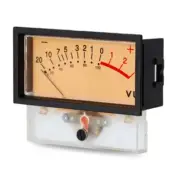 VU Meter Header Power Amplifier Panel Dual Analog VU Meter