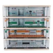 1:64 Scale Alloy car Model Display case. Suitable for Collecting hot Wheels a...