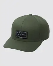 RVCA Men’s “Platform” Snapback Hat - Dark Olive/Army Green - NWT - Fast Shipping