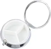 Mini Jewelry Rouge Box Hand-embroidered Balm Storage Compact and Portable
