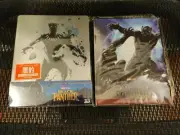 Black Panther HK 3D+2D Bluray Steelbook, New/Sealed, with gift